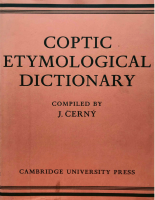88-Coptic Etymological Dictionary.pdf